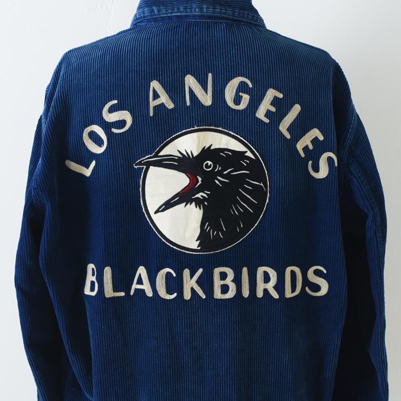 OLD CROW(GLAD HAND) CROW オールド クロウ BLACKBIRDS SPORTS JACKET