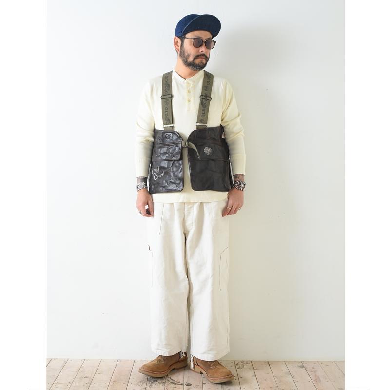 OLD CROW オールド クロウ Spirit of 101 - LEATHER TOOL VEST レザー ベスト GLAD HAND グラッドハンドの画像