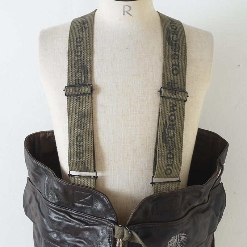 OLD CROW オールド クロウ Spirit of 101 - LEATHER TOOL VEST レザー ベスト GLAD HAND グラッドハンドの画像