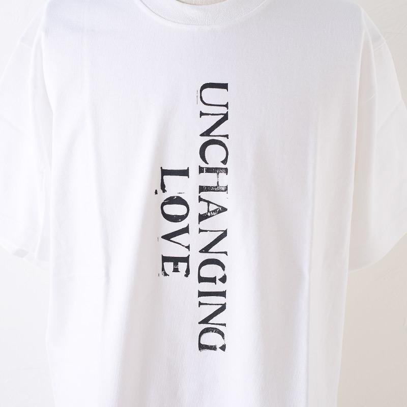 UNCHANGING LOVE アンチェンジングラブ UCL TEE SHIRT WHT Tシャツ ホワイト 米コットン アメリカ製 Made in USA｜genba｜02