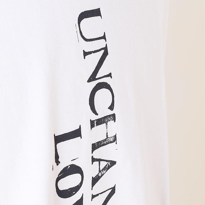 UNCHANGING LOVE アンチェンジングラブ UCL TEE SHIRT WHT Tシャツ ホワイト 米コットン アメリカ製 Made in USA｜genba｜03