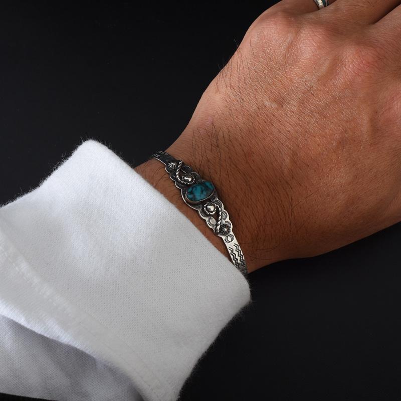 NAVAJO（ナバホ） Vintage Fred Harvey Bell Trading Post Cuff