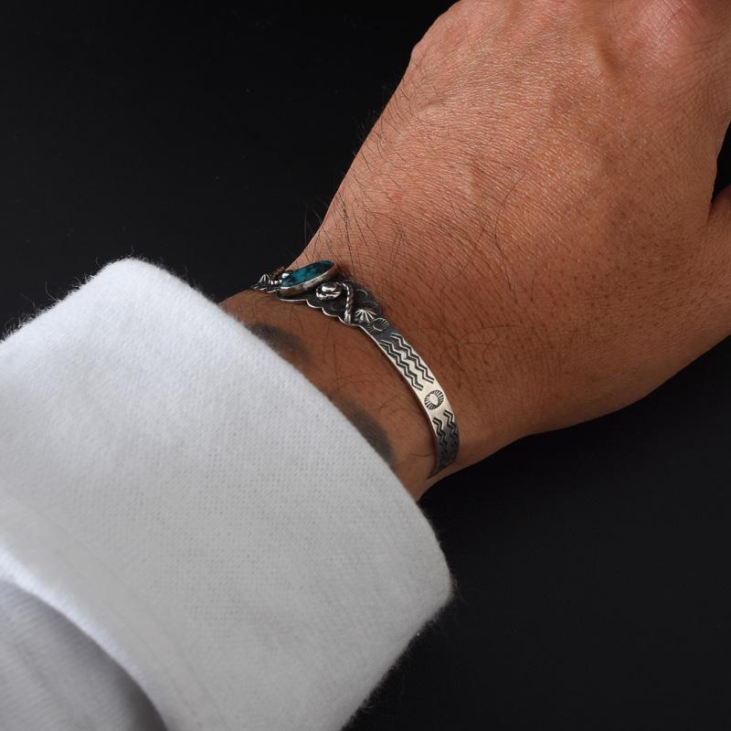 NAVAJO（ナバホ） Vintage Fred Harvey Bell Trading Post Cuff