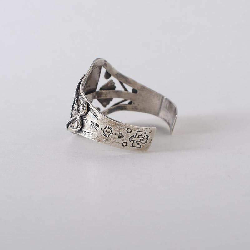 NAVAJO（ナバホ） Vintage Fred Harvey Bell Trading Post Cuff