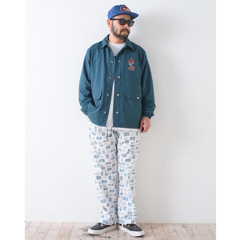 WEIRDO（ウィアード） ウィア−ド RED WRD - COACH JACKET BLUE コーチ
