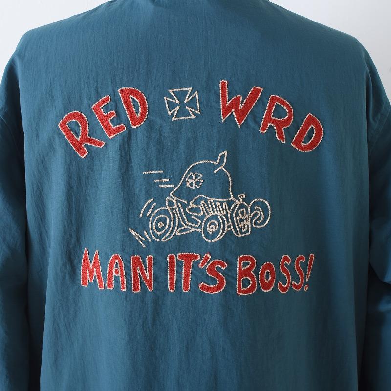 WEIRDO（ウィアード） ウィア−ド RED WRD - COACH JACKET BLUE コーチ