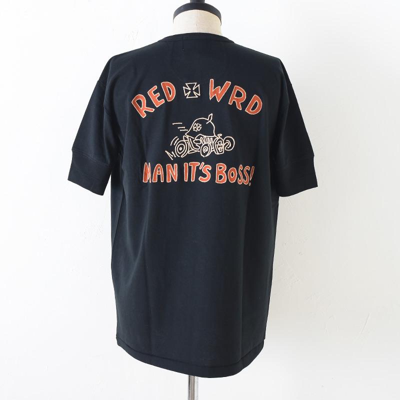 WEIRDO（ウィアード） ウィア−ド RED WRD - S/S HENRY T-SHIRTS BLK