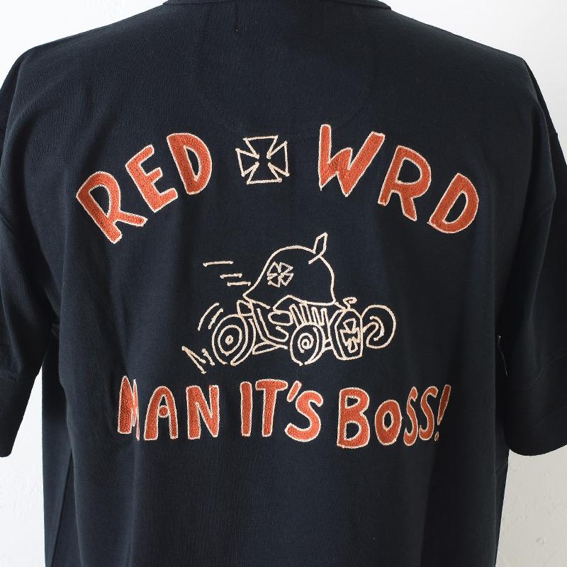 WEIRDO（ウィアード） ウィア−ド RED WRD - S/S HENRY T-SHIRTS BLK 