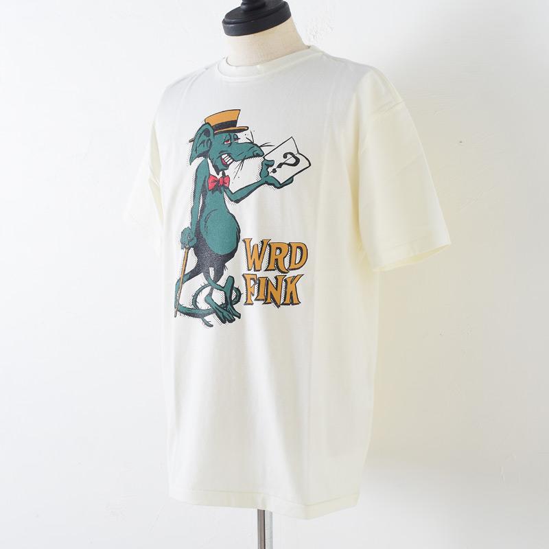 WEIRDO（ウィアード） ウィア−ド WRD FINK - S/S T-SHIRTS WHT T