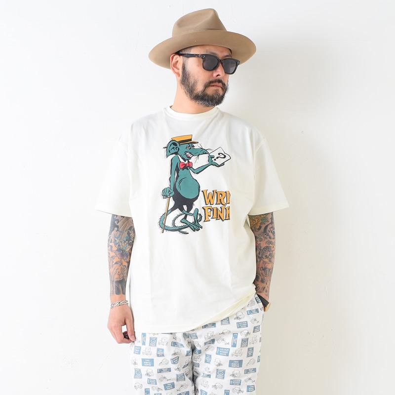 WEIRDO（ウィアード） ウィア−ド WRD FINK - S/S T-SHIRTS WHT T