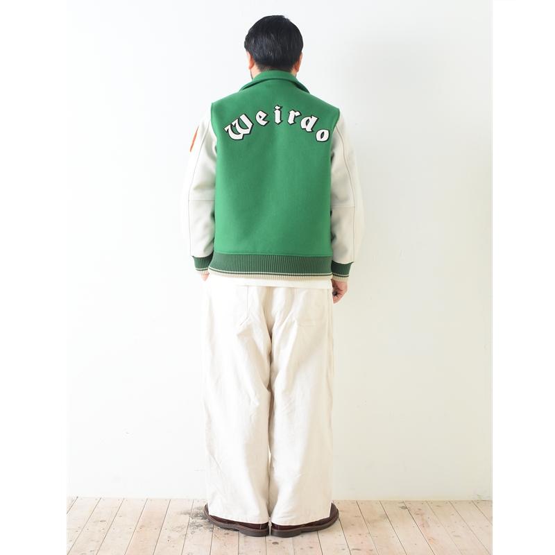 WEIRDO（ウィアード） ウィア−ド Weirdo - STADIUM JACKET GREEN