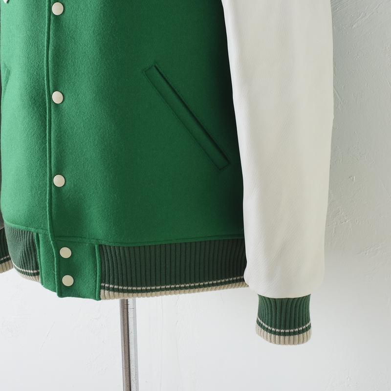 WEIRDO（ウィアード） ウィア−ド Weirdo - STADIUM JACKET GREEN