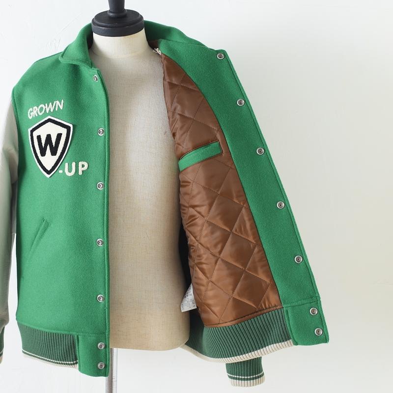 WEIRDO（ウィアード） ウィア−ド Weirdo - STADIUM JACKET GREEN