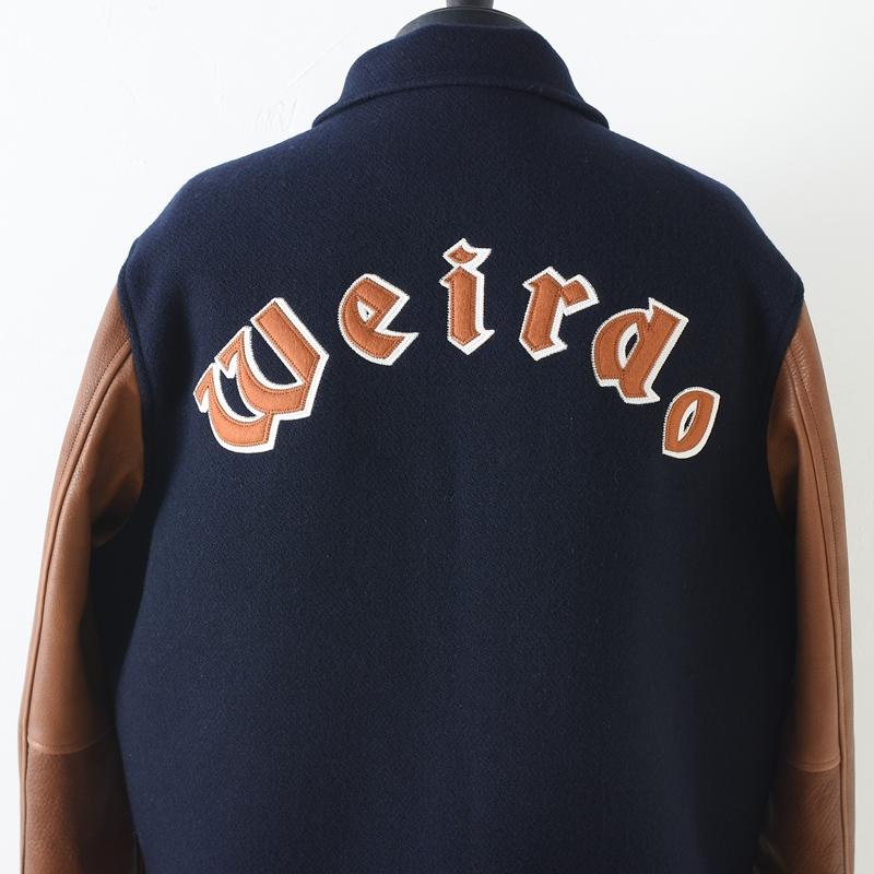 WEIRDO（ウィアード） ウィア−ド Weirdo - STADIUM JACKET NAVY