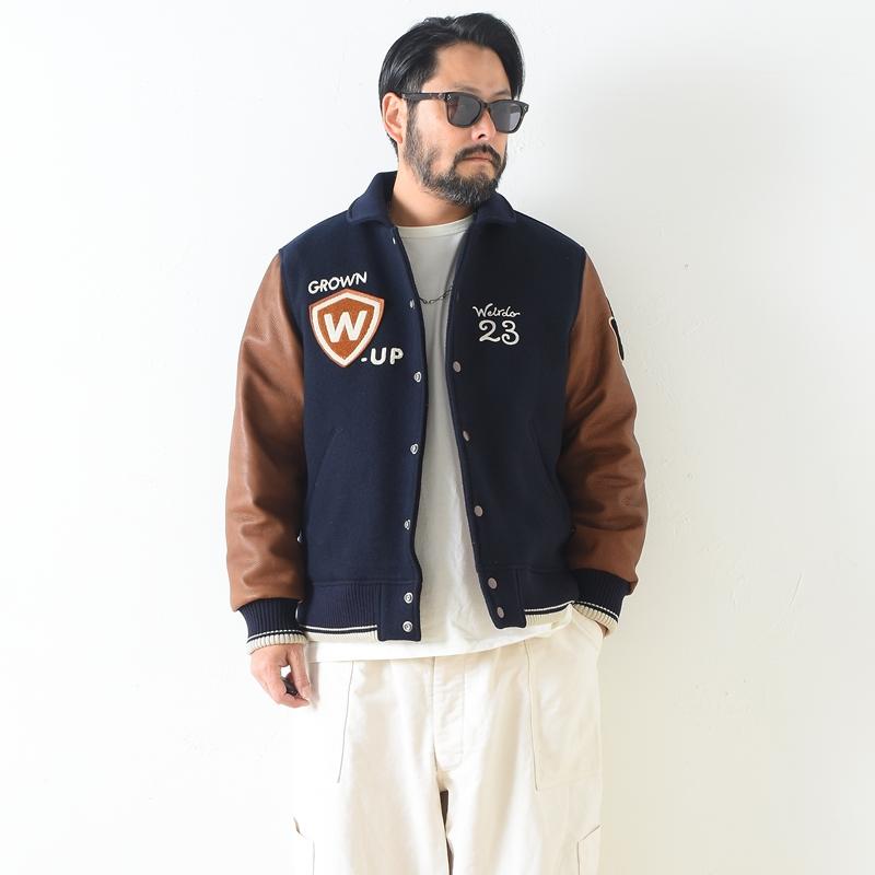 WEIRDO（ウィアード） ウィア−ド Weirdo - STADIUM JACKET NAVY