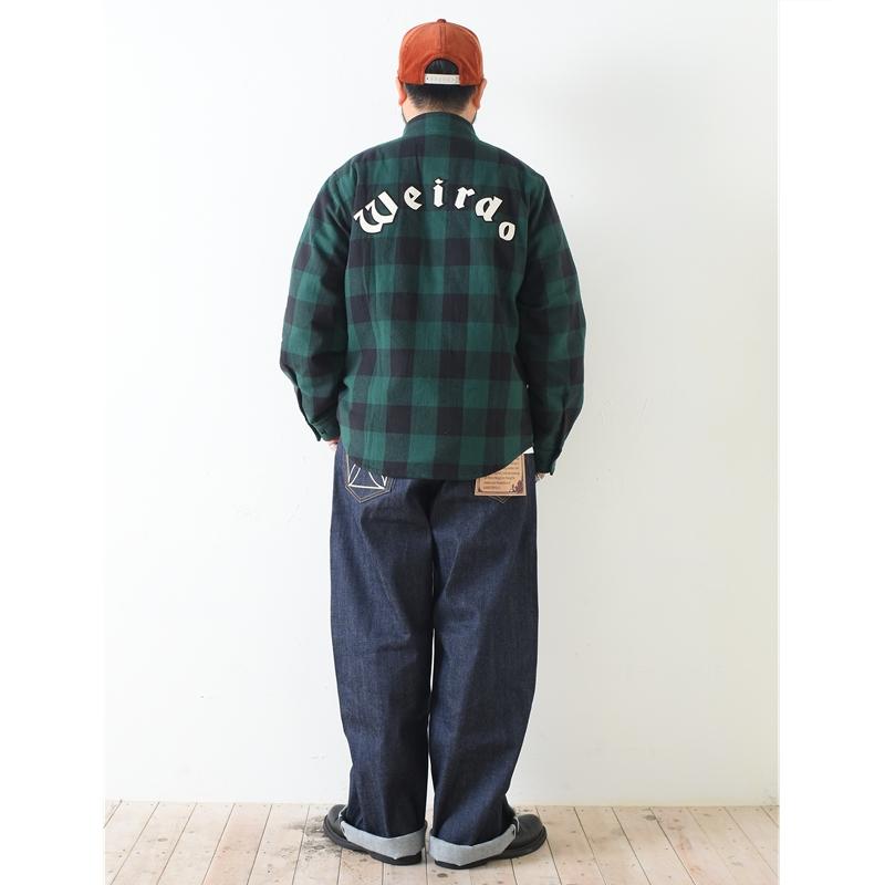 WEIRDO（ウィアード） ウィア−ド Weirdo - L/S QUILTING CHECK SHIRTS