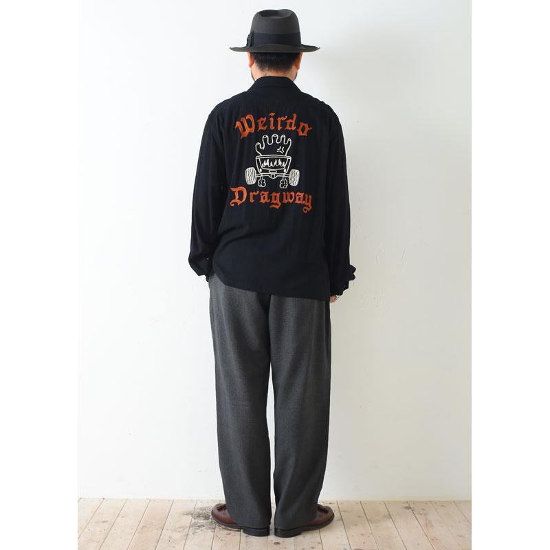 WEIRDO（ウィアード） ウィア−ド WIND UP - TACK EASY PANTS BLACK