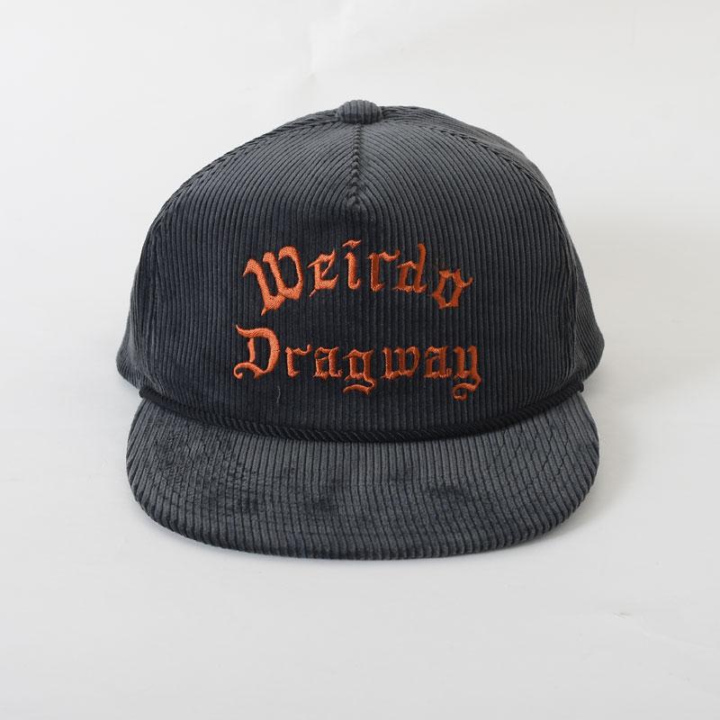 WEIRDO（ウィアード） ウィア−ド DRAGWAY - TRUCKER CAP コーディロイ