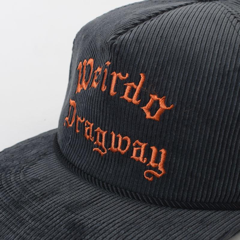 WEIRDO（ウィアード） ウィア−ド DRAGWAY - TRUCKER CAP コーディロイ