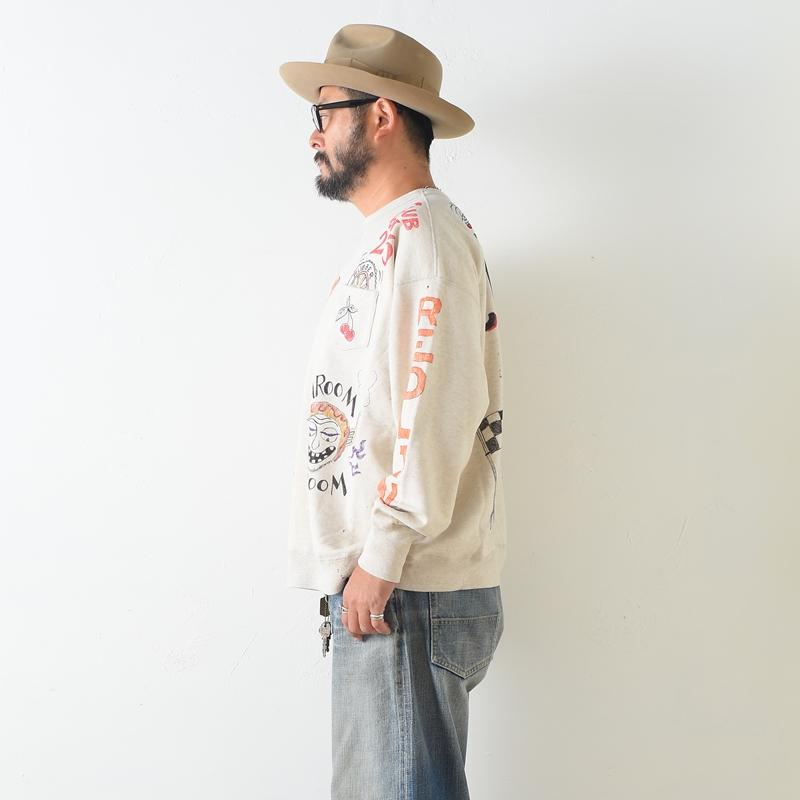 WEIRDO（ウィアード） ウィア−ド CHARLIE WEIRDO CREW NECK SWEAT