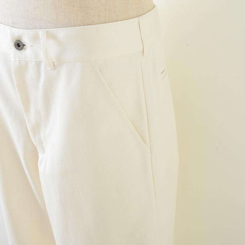 GLAD HAND & Co. チノパン ホワイト WEIRDO（ウィアード） ウィア−ド WIND UP - PANTS - IVR チノパン