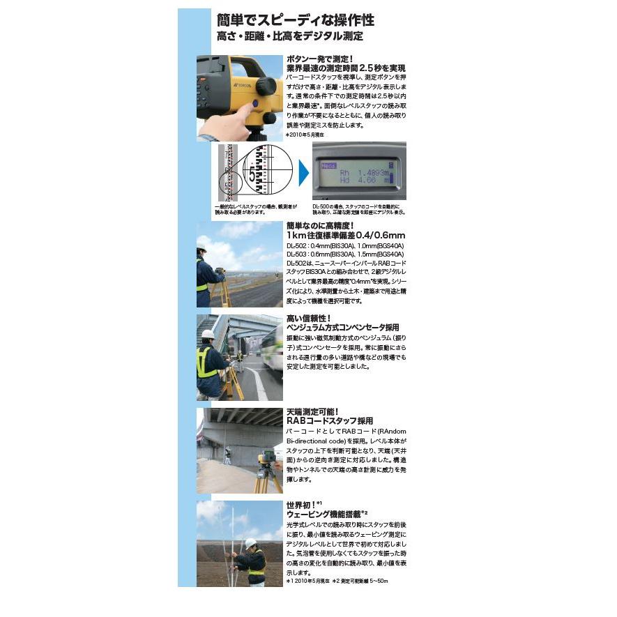新品 TOPCON トプコン DL-503 デジタルレベル 28倍 本体のみ 新品 TOPCON トプコン DL-503 デジタルレベル 28倍 本体のみ