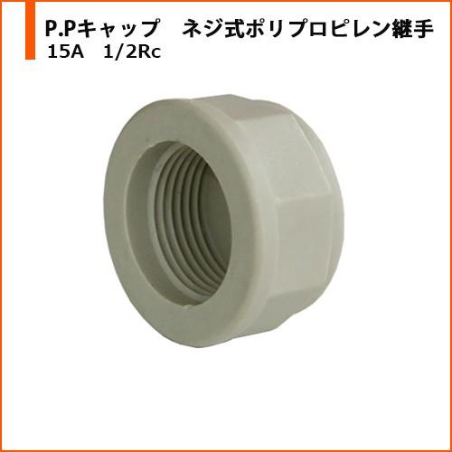 樹脂製 継手 ポリプロピレン製 ネジ式 ｐ ｐキャップ 15ａ 1 2rc 現場市場 Yahoo 店 通販 Yahoo ショッピング