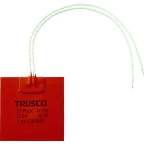 TRUSCO ラバーヒーター 50mmX100mm TRBH50-100 その他実験、理化学用加熱、冷却用品