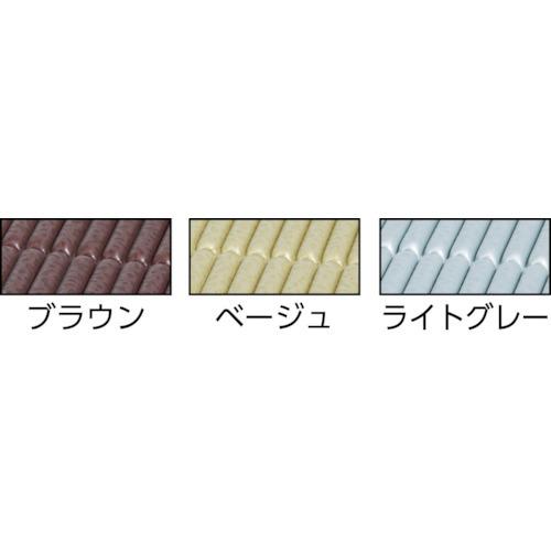 TRUSCO トラスコ中山 ジャバラマットスリム 600X900mm ブラウン TNS-6090BR|genbaichiba|02