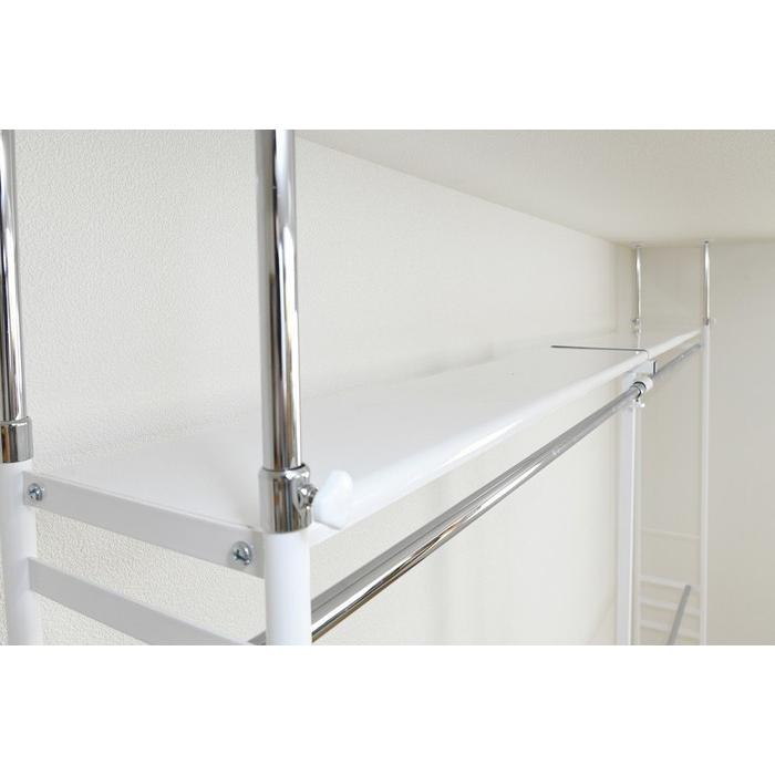 WHは 5月中旬入荷分 予約販売)つっぱり クローゼット 壁面収納 WHは 5月中旬入荷分 予約販売)つっぱり クローゼット 壁面収納