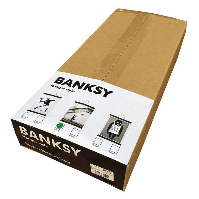 バンクシー ハンガータイプ ホワイト Banksy Molotov White Hanger style IBA-61991 bic-8868798s1 送料無料 北欧 モダン 家具 インテリア ナチュラル テイ_2