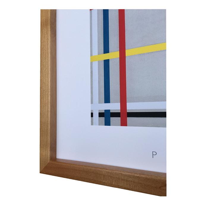 アートフレーム ピエト・モンドリアン Piet Mondrian New York City，3-NA IPM-62135 bic-8969462s1 送料無料 北欧 モダン 家具 インテリア ナチュラル テイ_1