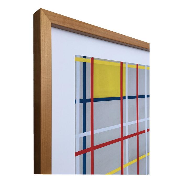 アートフレーム ピエト・モンドリアン Piet Mondrian New York City，3-NA IPM-62135 bic-8969462s1 送料無料 北欧 モダン 家具 インテリア ナチュラル テイ_2