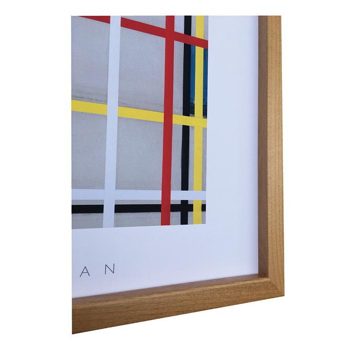 アートフレーム ピエト・モンドリアン Piet Mondrian New York City，3-NA IPM-62135 bic-8969462s1 送料無料 北欧 モダン 家具 インテリア ナチュラル テイ_3
