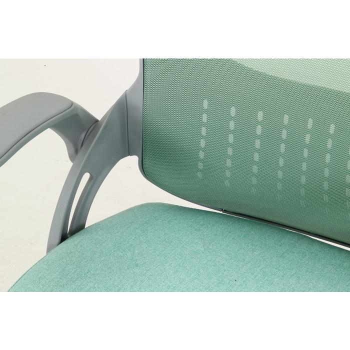 オフィスチェア デスクチェア パソコンチェア パベル GR グリーン 625×600×870 fj-37910 送料無料 北欧 モダン 家具 インテリア ナチュラル テイスト 新生_16