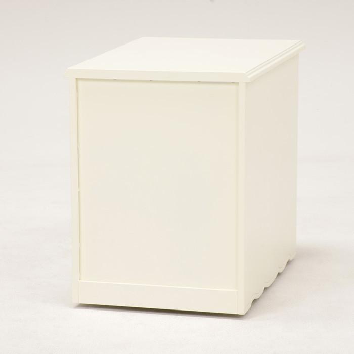 サイドチェスト RCH-1852WH 幅41.5×奥行58×高さ53.5cm hgs-2101658700 送料無料 北欧 モダン 家具 インテリア ナチュラル テイスト 新生活 オススメ おしの画像