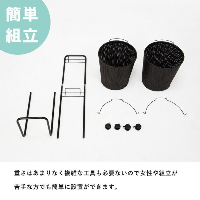 ランドリーラック RAN-2431 幅35×奥行39×高さ110cm hgs-2101976100 送料無料 北欧 モダン 家具 インテリア ナチュラル テイスト 新生活 オススメ おしゃれ｜genco1｜12