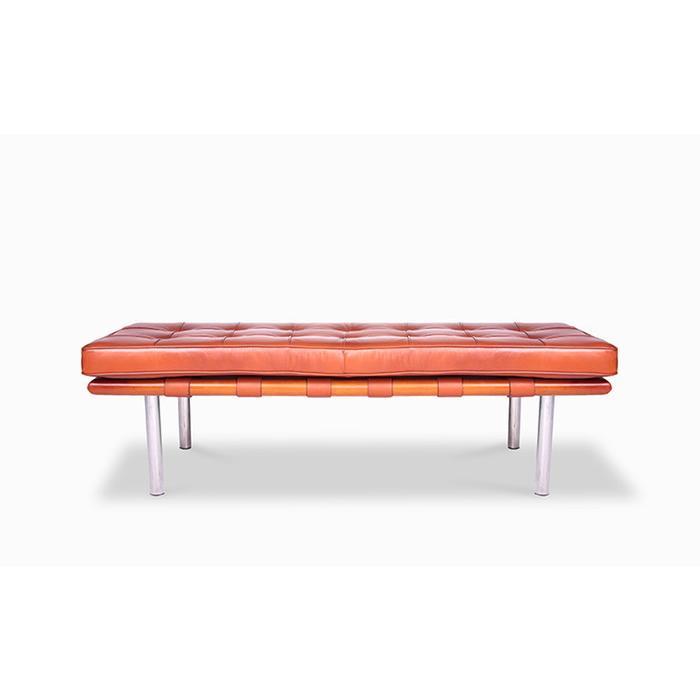 ミース・ファン・デル・ローエ バルセロナ ベンチ 2P BARCELONA Bench 