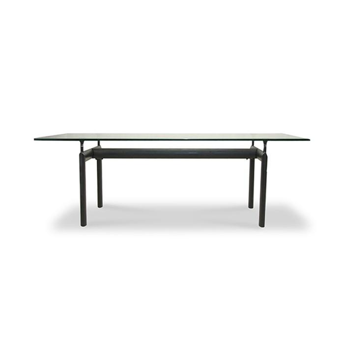 LC6 ダイニングテーブル 225 LC6 Dining Table 225 15mm強化ガラス 3年保証付 inv-8076bt225 送料無料 北欧 モダン 家具 インテリア ナチュラル テイスト 新｜genco1｜02