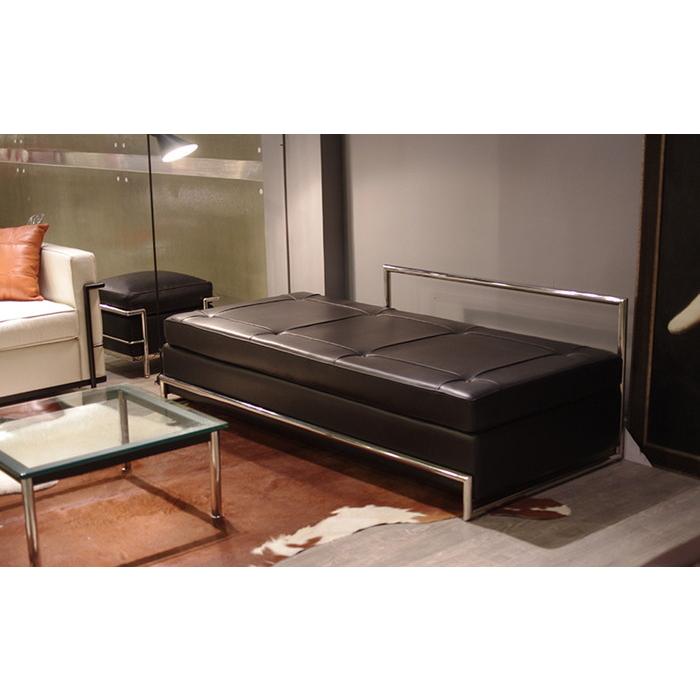 EILEEN GREY DAYBED ひくめ アイリーン・グレイ デイベッド 黒革