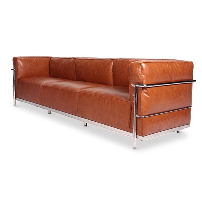 LC3 ソファ 3P Sofa セミアニリンレザー 本革 3年保証付 デザイナーズ 