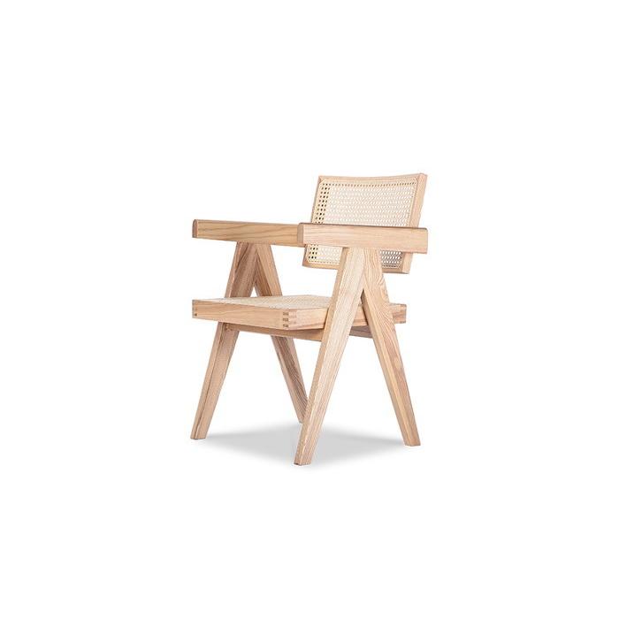 C71 アームチェア CHANDIGARH Arm Chair アッシュ無垢材 クリア塗装