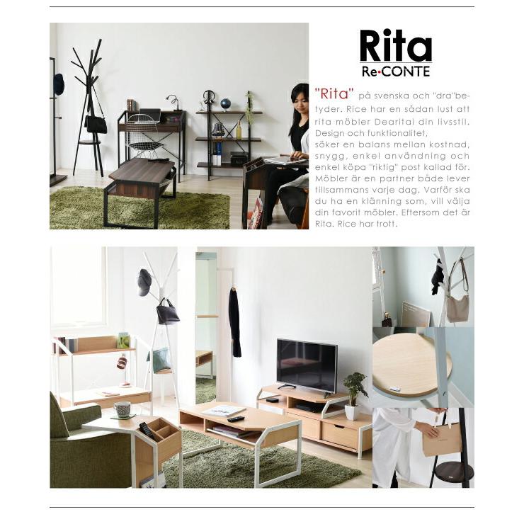 ポールハンガー ハンガー ラック 北欧 テイスト デザイン Rita 北欧風ポールハンガー おしゃれ 木製 スチール ホワイト ブラック jk-drt-1006 送料無料 北欧_2