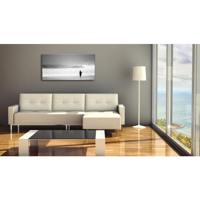 CANVAS ART キャンバスアート Surfer-Mono サーファー Lサイズ W1000×H500×D40mm US-6011 店舗 カフェ ラウンジ ロビー ホテル 法人 kar-6248604s1 送料無_4