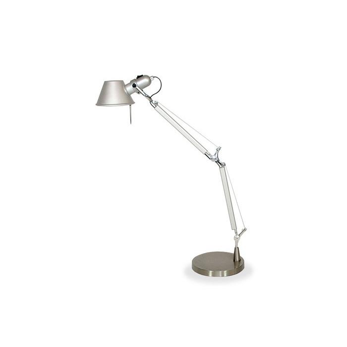 ミケーレ・デ・ルッキ トロメオ テーブルランプ アルミニウム シルバー