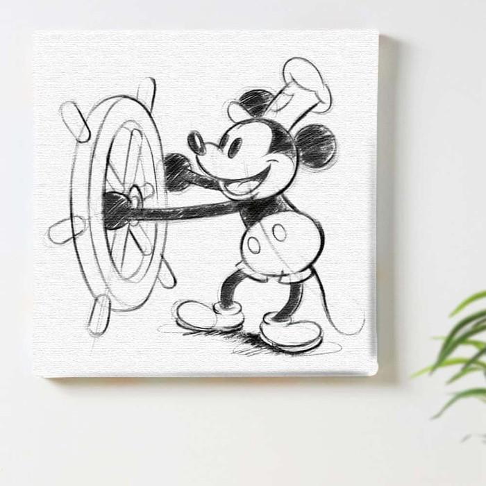 ミッキー ディズニー Mickey Mouse Mサイズ 30cm×30cm アートパネル