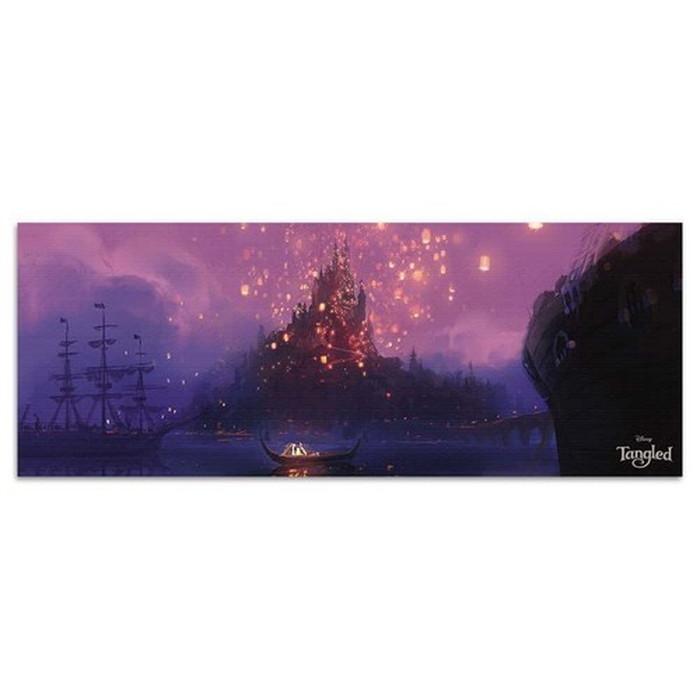【値下】ラプンツェル アールビバン絵画(ディズニー) ラプンツェル ディズニー dsny-w-1701-01 ワイドサイズ 30cm