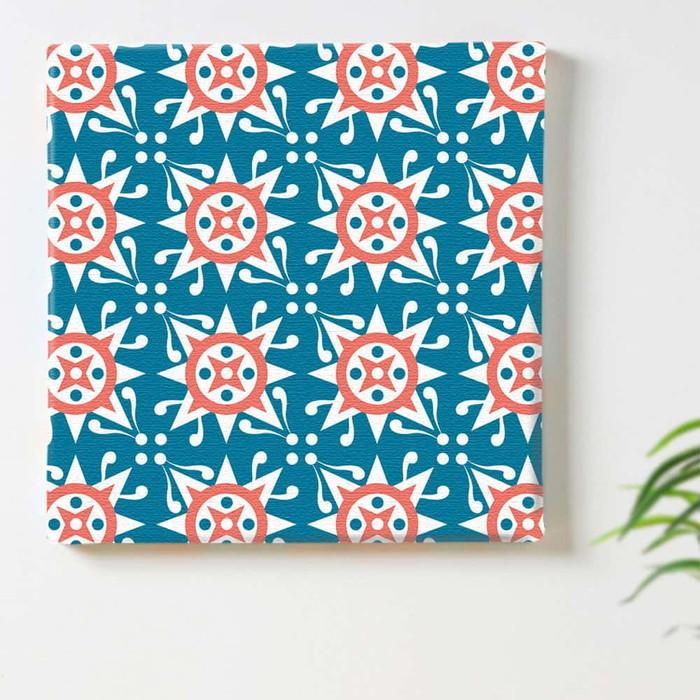Kinpro design 北欧 XLサイズ 100cm×100cm アートパネル ファブリックパネル アートボード 壁掛け 日本製 ラッピング付き 店舗 カフェ ラウンジ ロビー ホ_1