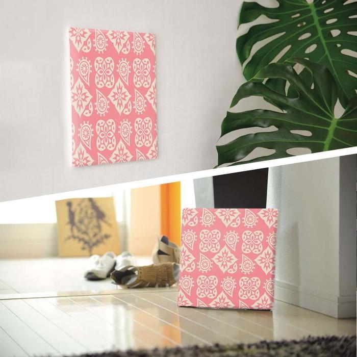Kinpro design 北欧 XLサイズ 100cm×100cm アートパネル ファブリックパネル アートボード 壁掛け 日本製 ラッピング付き 店舗 カフェ ラウンジ ロビー ホ_2