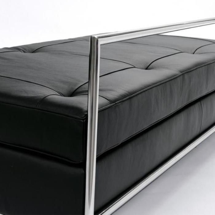 EILEEN GREY DAYBED アイリーン・グレイ デイベッド 黒革 EILEEN GREY DAYBED アイリーン・グレイ デイベッド 黒革